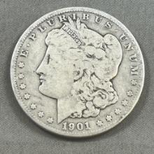 1901-O Morgan Silver Dollar, 90% silver