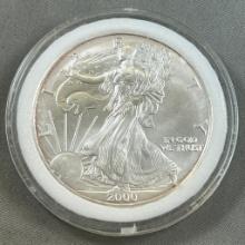 2000 US Silver Eagle .999 silver