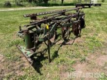 John Deere 4-16 plow w/ Midwest Harrow