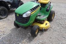 John Deere D105 mower