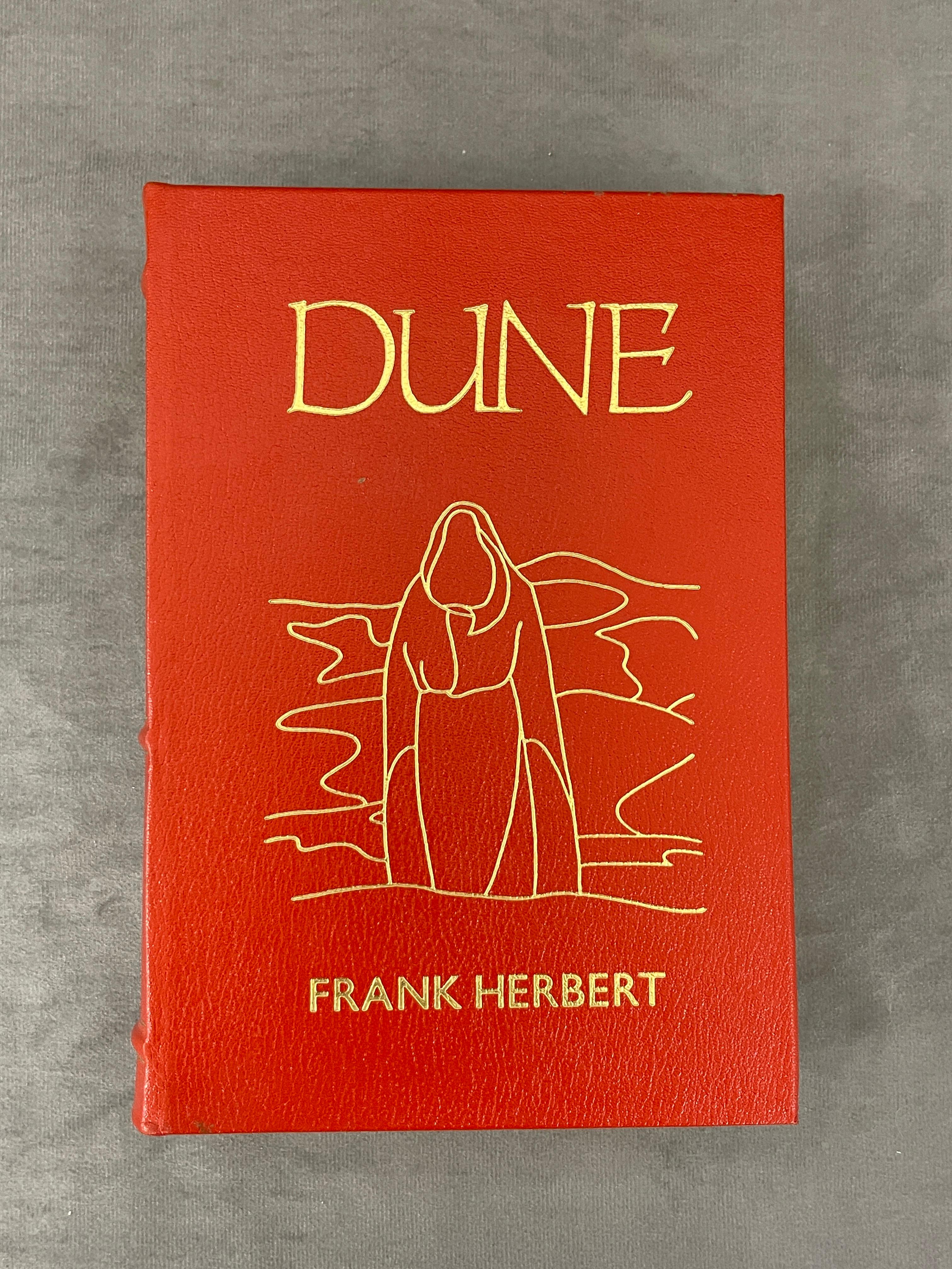 Dune by Frank Herbert Memorial Collectors Edition Easton Press Hardcover Leather Book