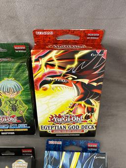 Yu-Gi-Oh Speed Duel Starter Decks and Egytian God Decl Sealed Boxes