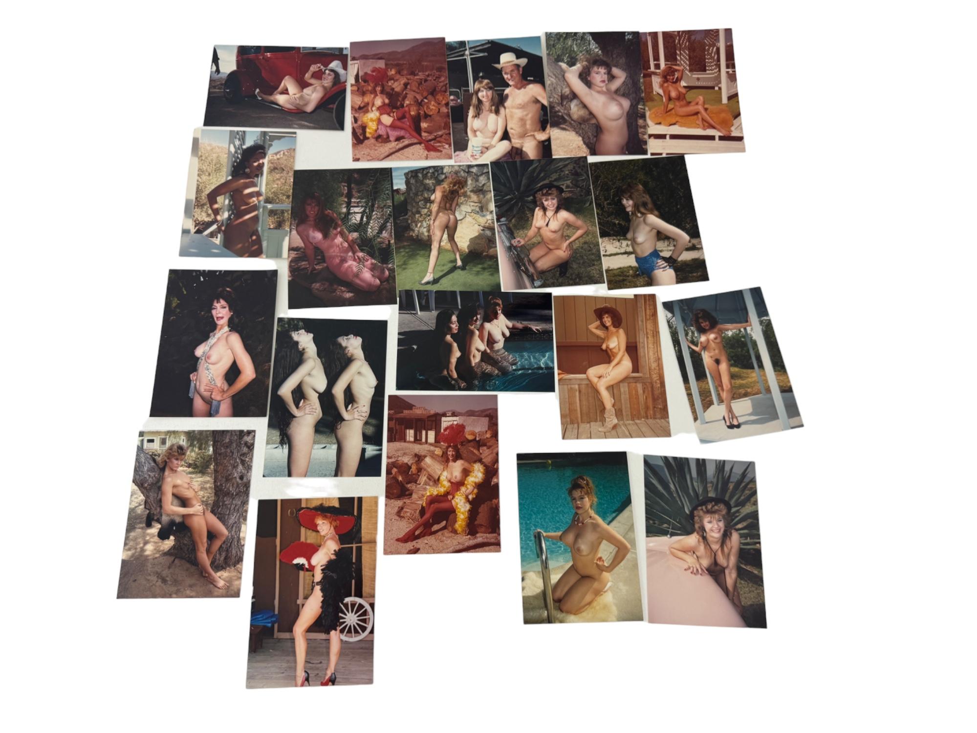 Vintage Pin-Up Nude Female Model Erotic Risque Photograph Collection Lot