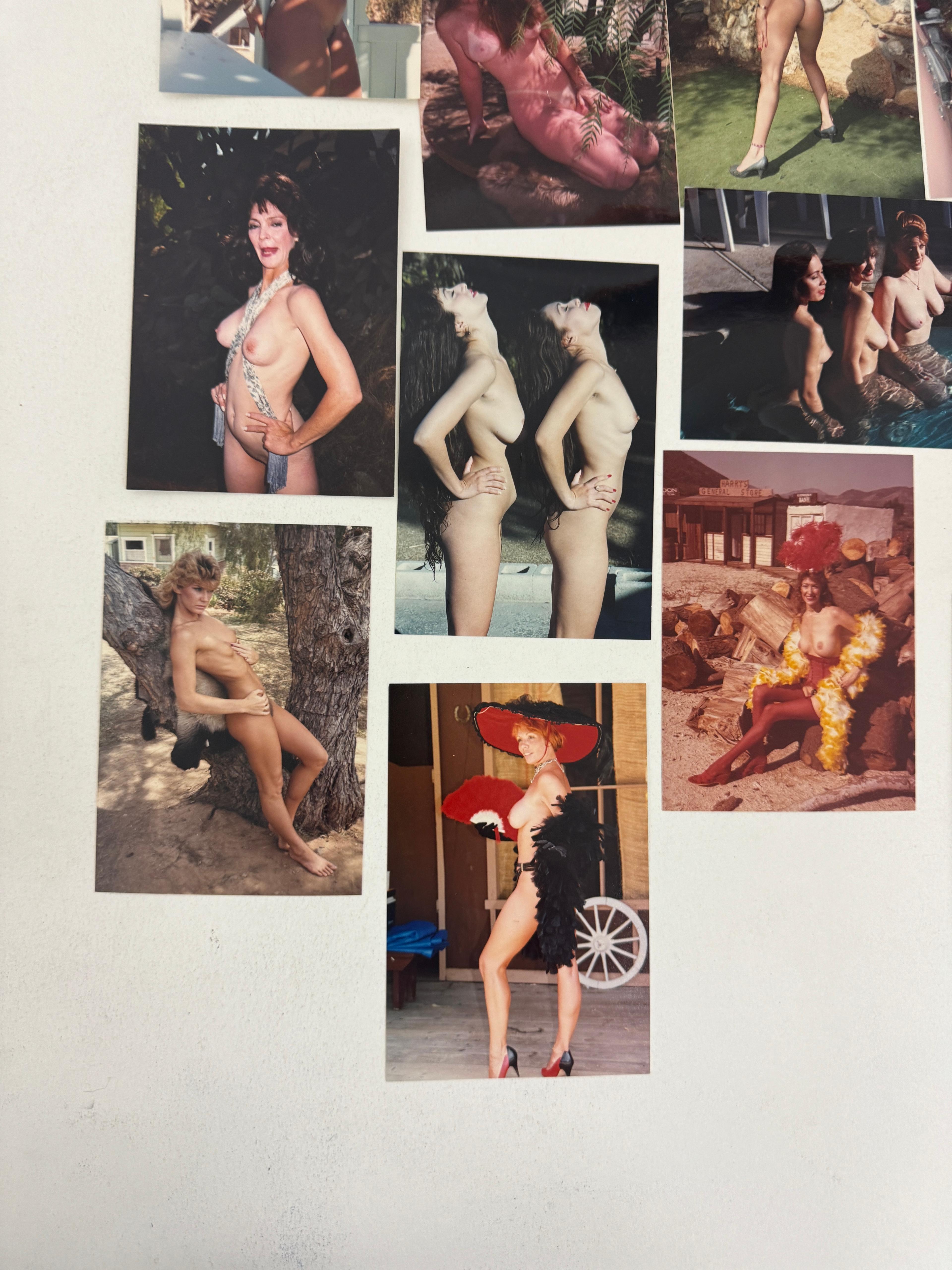 Vintage Pin-Up Nude Female Model Erotic Risque Photograph Collection Lot