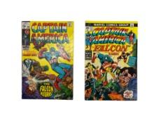 Captain America #126 & #173 Vintage Marvel Comic Books