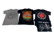 Vintage Music T-Shirt Collection Lot of 4