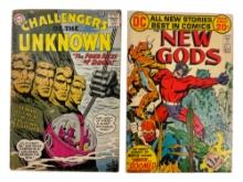 DC New Gods & Challengers of the Unknown Vintage Comics