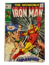 Iron Man #25 Marvel 1970 Comic Book