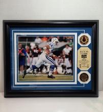Indianapolis Colts Dallas Clark Autographed Print and 24kt Gold Coins #4 of 44