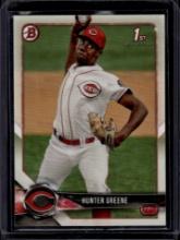 Hunter Greene 2018 Bowman Rookie RC #BP48