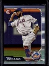 Amed Rosario 2019 Bowman Sky Blue (#381/499) Parallel #83