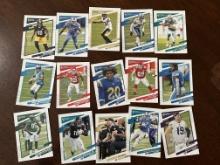Lot of 15 Panini Donruss NFL Cards - Swift, Okudah, Ramsey, Thielen