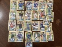Lot of 27 Topps Gypsy Queen MLB Players Cards