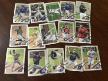 Lot of 15 Topps Chrome MLB Cards - Bryant, Longoria, Bregman, Machado