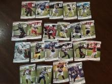Lot of 21 Panini Prestige NFL Cards - Kelce, Sweat, Davante, DJ Moore, Julio