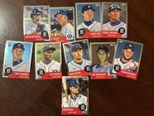 Lot of 10 Topps Chrome Platinum MLB Cards - Kaline, Magglio, Skubal, Baez