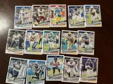 Lot of 15 NFL Panini Donruss Cards - Crosby, Kmet, Sweat