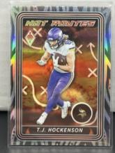 TJ Hockenson 2023 Panini Phoenix Hot Routes Insert #HR-20