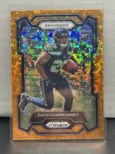 Zach Charbonnet 2023 Panini Prizm Orange Disco Prizm Rookie RC #392