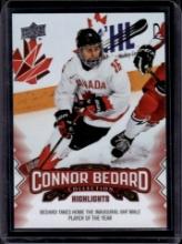 Connor Bedard 2023-24 Upper Deck Connor Bedard Collection Rookie RC #4