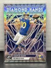 Cooper Kupp 2023 Panini Donruss Optic Diamond Hands Silver Prizm Insert #DH-CK