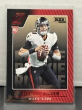 Desmond Ridder 2022 Panini Zenith Red Zone Red Foil Rookie RC #104