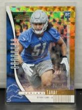 Jahlani Tavai 2019 Panini Absolute Orange Spectrum (#59/75) Foil Rookie RC #159