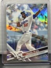 Yasiel Puig 2017 Topps Chrome Refractor #172