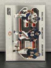 Khalil Mack Mike Singletary Brian Urlacher 2021 Panini Score 3D Insert #3D1