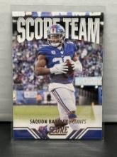 Saquon Barkley 2021 Panini Score Score Team Insert #ST20