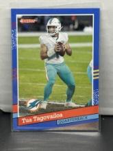 Tua Tagovailoa 2021 Panini Donruss 1991 Retro Insert #91-27