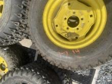 5 Tires on Skid Selling as pictured
