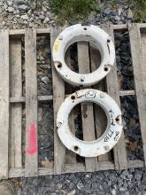 (2) Ford Wheel Weights off Ford 7710