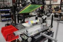 Paper cup and bottle Model F1-DC Precision Screen Printing Machine -Dallas, Texas