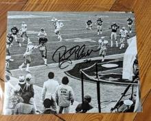 Rocky Bleier Signed 11x14 Photograph with JSA coa/ witnessed