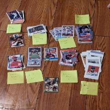Sports stars mini card lot of each; Nolan Ryan/Dale Murphy/kirby Puckett/boggs/Ozzie Smith/etc