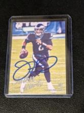 Jalen Hurts RC autographed card w/coa