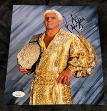 Ric Flair autographed 8x10 photo with JSA COA /witnessed