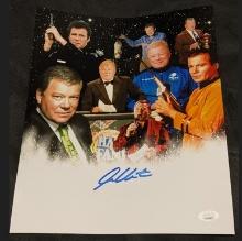 William Shatner 11x14 autographed photo with JSA COA/ witnessed