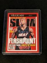 Dwayne Wade 2021-22 NBA Hoops SLAM Insert Miami Heat Flashpoint #87