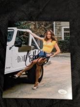 Catherine Bach autographed 8x10 photo with JSA COA /witnessed