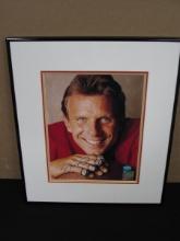 FRAMED JOE MONTANA SIGNED 8X10 PHOTO COA