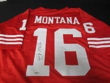 Joe Montana Signed Jersey EUA COA