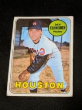 1969 Topps #656 Dan Schneider Vintage Houston Astros Baseball Card
