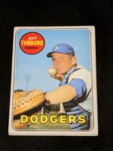 1969 Topps #353 Jeff Torborg Los Angeles Dodgers Vintage Baseball