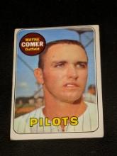 1969 Topps #346 Wayne Comer Seattle Pilots Vintage Baseball