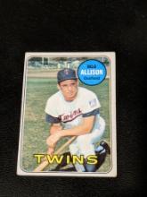 1969 Topps #30 Bob Allison Minnesota Twins Outfield Vintage Original