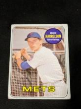 1969 Topps #456 Bud Harrelson Vintage Baseball Card MLB New York Mets Shortstop