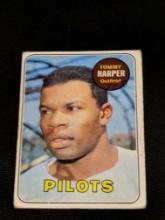 1969 Topps #42 Tommy Harper Vintage Seattle Pilots Baseball Card