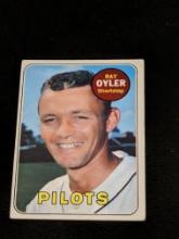 1969 Topps #178 Ray Oyler Vintage Seattle Pilots Baseball Card